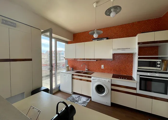 Апартаменты 4 Au Dernier Etage Avec Immense Terrasse Face Au Bassin A - Fr-1-420-122 *