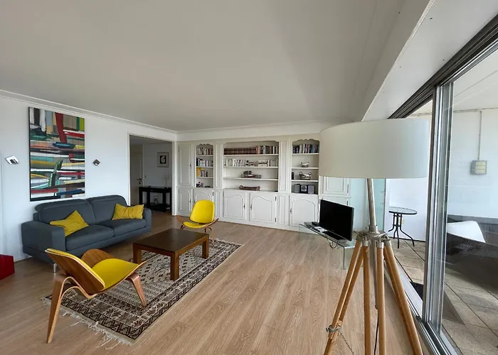 4 Au Dernier Etage Avec Immense Terrasse Face Au Bassin A - Fr-1-420-122 *