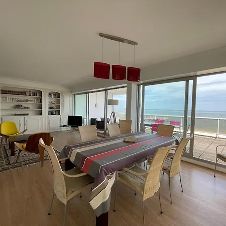 4 Au Dernier Etage Avec Immense Terrasse Face Au Bassin A - Fr-1-420-122 아파트 아르카숑